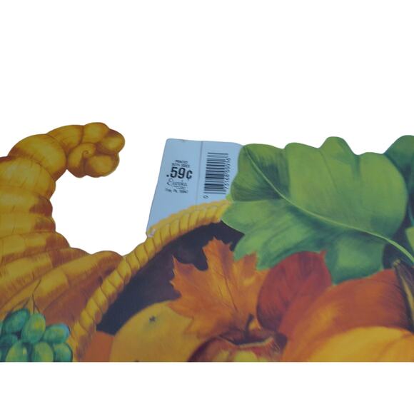 Vintage Thanksgiving Eureka Die Cut Cut Outs Set of 2 New - Picture 5 of 10